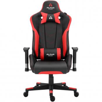 Silla Gaming Alpha Zeta Negra/Roja con Asiento Acolchado