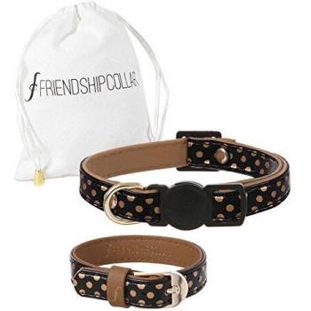 FriendshipCollar Cat Collar and Friendship Bracelet - Dotty Moggy