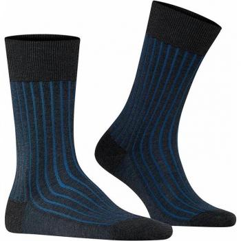 Falke Shadow Men's Short Socks - Gray Cotton, Size 43/44