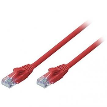 Lindy 3m Cat.6 U/UTP Network Cable Red