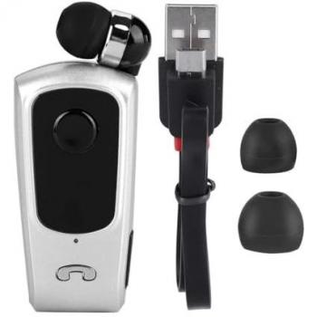 Auricular Inalámbrico Bluetooth 5.1 Estéreo con Altavoz Retráctil Q-he626