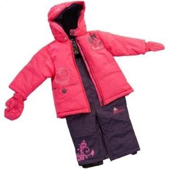 Peak Mountain Bima/12-36 - Mono para niña, Niñas, BIMA/12-36, Fucsia, FR : S