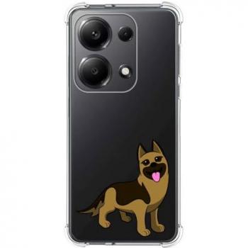 Funda Antigolpes de Silicona para Xiaomi Poco M6 Pro 4G con Diseño de Perros 03