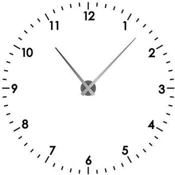 Tatuajes de pared - Reloj - ingeniosa combinación en el aparato de relojería & tatuajes de pared // // pegatinas de pared reloj de pared reloj en diferentes coloures 59 x 59 cm, negro, 59 x 59 cm