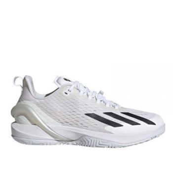 Zapatillas de tenis adidas Adizero Cybersonic - Todas las superficies, hombres, color blanco y negro, modelo IG9514