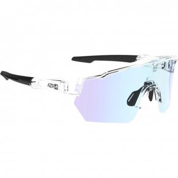 AZR Kromic Race Rx Photochromic Sunglasses with Blue Iridescent Lenses