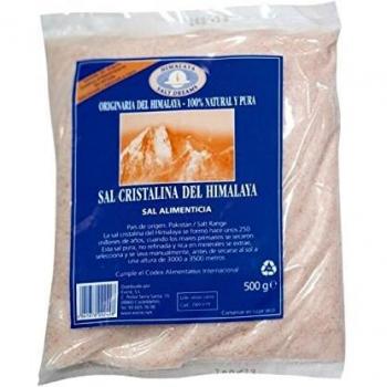 Sal Rosa del Himalaya Molida Madal Bal - 500 gramos