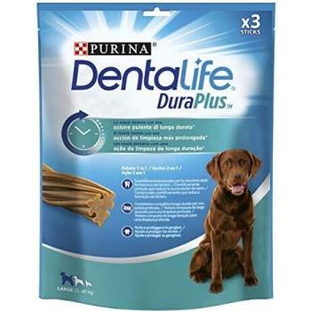 Purina Dentalife DuraPlus para Perros Large 25-40kg 5 x 3sticks