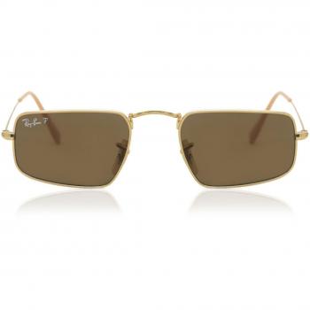 Ray-Ban RB3957 Julie Polarized Men's Sunglasses Gold 49mm