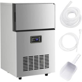 Torana - Máquina de hacer hielo plateada 45 kg/24 h