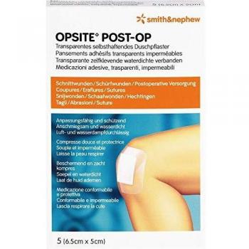 Opsite Post Op 6.5x5cm - 5 unidades
