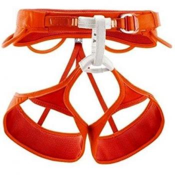 Petzl Klettergurte Sama - Arnés de escalada, color naranja, talla s