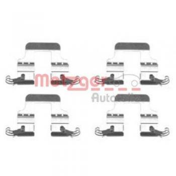 Kit de accesorios para pastillas de freno METZGER 109-1766 para Audi A4, A5, A6, A7, Q5 y Q7