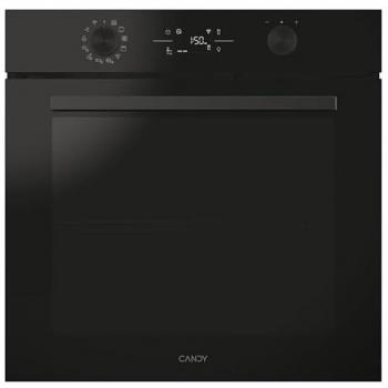Horno Multifunción CANDY CA6 N5B3LYTB, 78L, Negro, Wifi, Steam Lite, Ventilador Snapfix, Limpieza Pirolítica, Guías Telescópicas, 13 Funciones