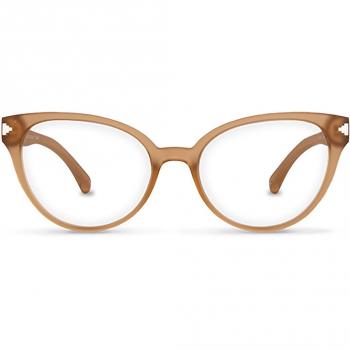 Karun Nuco KAUF0164 Women’s Eyeglasses Brown Size 55 (Frame Only) - Blue Light Block Available