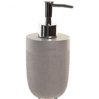 Dispensador de Jabón Cemento PP Gris 8x8,5x16,5