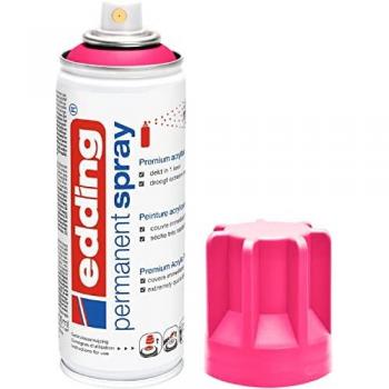 Edding Spray de Pintura Permanente 5200 - Rosa Neón Mate 200ml