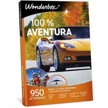 WONDERBOX - Caja Regalo 100% Aventura - Vive Experiencias Únicas Y Utiliza Medios De Transporte Únicos. Increíble Ideas Regalo Mujer, Ideas Regalo Hombre, Regalos Navidad