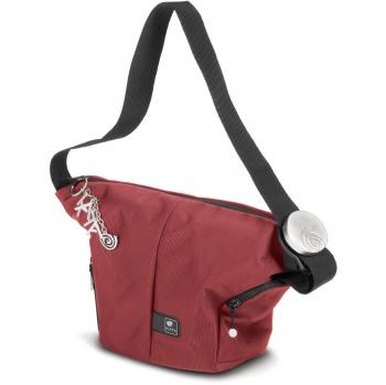 Kata Pic-20 DL - Bolso bandolera para cámaras réflex, color rojo