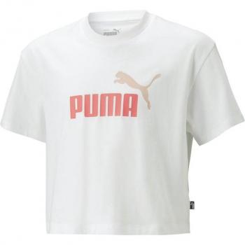 PUMA LOGO CROPPED CAMISETA MANGA CORTA NIÑA