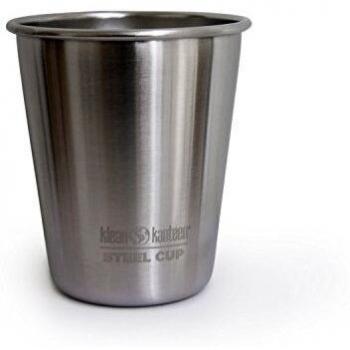 Vaso de acero inoxidable Klean Kanteen Steel Cup 278 ml plata