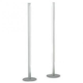Juego de 2 soportes metálicos de 1950x500 mm