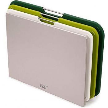 Joseph Joseph Nest Chop Large Green Chopping Board Set (3-Piece)