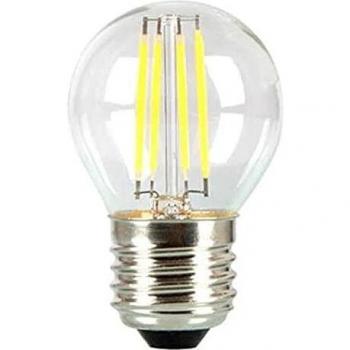 Bombilla LED Filamento G45 4W 2700K E27 400Lm V-TAC