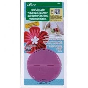Plantilla para Kanzashi flor Orchidee - grande