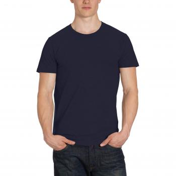 Jack & Jones Men's Basic O-Neck Short Sleeve T-Shirt, Navy Blue