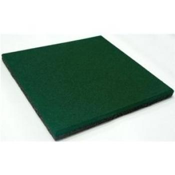 DEGOM - Loseta Caucho Granul.Verde Degom 50X50X2Cm