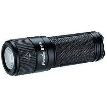 Fenix E15 - Linterna (Llavero, Negro, Aluminio, LED, 50000h, 170 lm)