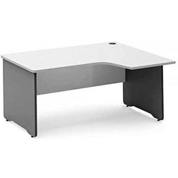 Rocada 2052AB04 - Mesa rocada derecha, color plata y blanco