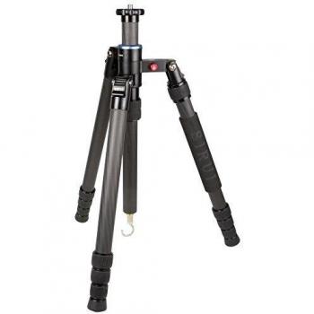 Trípode Sirui S-2204-N de 4 Secciones, Altura Máxima 141 cm, Color Negro