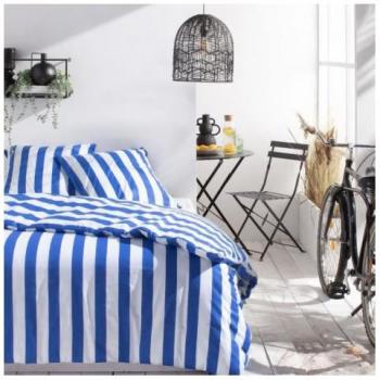 Funda Nórdica TODAY Summer Stripes Azul 240 x 220 cm