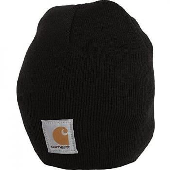 Gorro Tricotado Carhartt Negro con Logo
