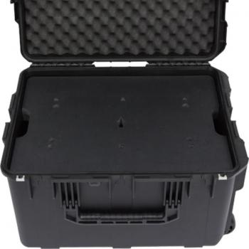 SKB iSeries 2317-14 Removable 4U Guitar Effects Rack Case and Standard Antenna Protective Case