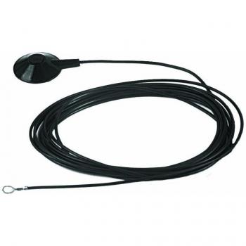 WEARWELL 793.15 Cord Cable de toma de tierra con Resister, 15 ', 457 cm), color negro