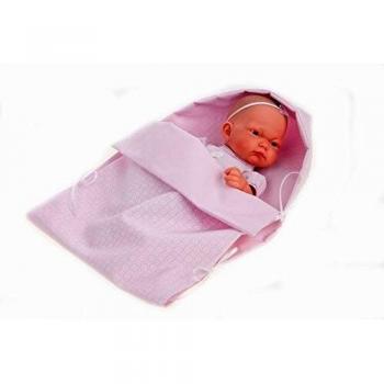 Muñeca Antonio Juan Pitu saco rosa 26 cm