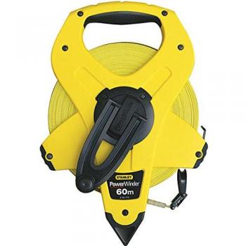 Stanley 2-34-775 - Cinta larga de fibra de vidrio Powerwind 60m x 12,7mm