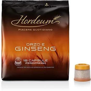illy 18 cápsulas de Orzo y Ginseng Hordeum