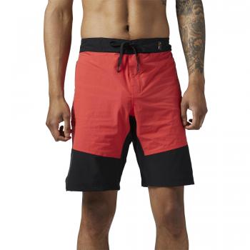 Reebok Epic Endure Pantalón Corto, Hombre, Rojo