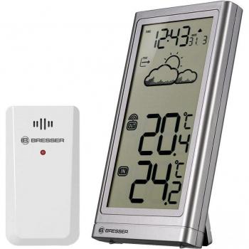 Estación Meteorológica BRESSER Meteo Temp - plateado