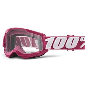 100% Gafas de Cross Strata 2 Goggle Flecther Niño Rosas, Off-road Junior, Transparente/Rosa, Multicolor, Talla única