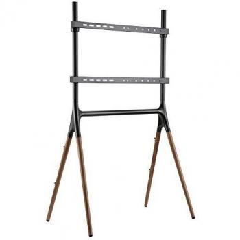 Mueble de TV Reflecta Elegant 70W para pantallas planas hasta 70, capacidad 40 kg, color negro/nuez