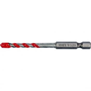 Broca helicoidal Yato YT-44782 de 5,0 mm con hexágono - 1 pieza