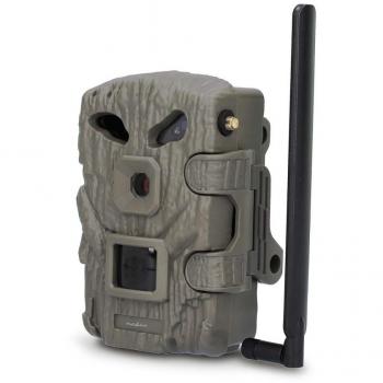 Cámara de Caza Inalámbrica 4G LTE con Sim, 1080p@30fps, 30 MP, CMOS 2 MP, IP66, No-Glow IR, Visión Nocturna y Sensor de Movimiento