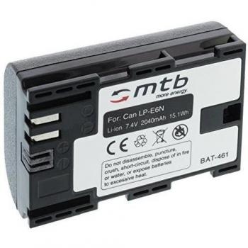 Batería LP-E6N (2040mAh) para Canon EOS 5D Mark III / 7D Mark II, 60D, 70D, 80D / XC10 / WTF-E5, E7