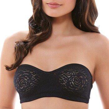 Wacoal Halo Lace Strapless Bra with Removable Straps - Black - Size 34B