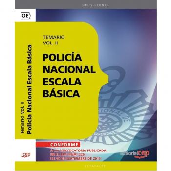 Policía Nacional Escala Básica. Temario Vol. II.: 2